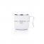 GINT Wholesale custom logo printed color red black white bulk travel camp steel metal coffee enamel mug