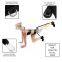 Leg Resistance Band Fitness Resistance Exercise Strength Training Leg Waist Latex Exercise Resistance Band