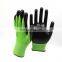 13 Gauge Polyester Shell Nitrile Coated Garden Gloves