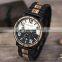 OEM Wood Business Watch With Round Luminous Dial Arabic Numerals Wooden Wrist Watch Easy to Brand With Own Logo