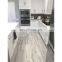 Stand Size Modern MDF Flat Pack Kitchen Cabinets with Island in Foshan China