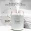 2019 Portable Fashion 280ml Candle Aroma Diffuser for Baby Room USB Cool-mist Impeller Humidifier ROHS Humidistat