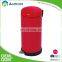 Competitive price metal foot pedal waste bin 3L 5L size of dustbin trash bin