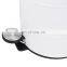 2021 New Developed Steel Trash Bin 5L Steel Waste Bins with Embossed Line Kitchen Bathroom Waste Bin