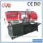GS500 Automatic Hydraulic Horizontal CNC metal cut band saw machine used portable saw mill