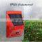 Wireless Anti Theft Alarm Light Outdoor Solar Home Siren Alarm Lamp with Infrared Motion Sensor Solar Alarm Wall Light