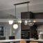 Modern LED Chandeliers Minimalist Decor Table Pendant Light For Bar Dining Room Luxury Long Strip Ceiling Hanging Lamp