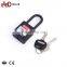 Industry Security Products Insulation Shackle Safety Plastic Padlock Locks For Sale