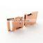 Rose Gold Metal Zinc Alloy  Buckle Dog Collar Quick Side Release Buckle For Dog Accessories