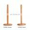 Wholesale Nordic Beech Paper Towel Holder Tissue Paper Holder Rag Paper Towel Holder For Kitchen Storage