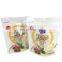 Plastic resealable zipper 250g wheat flour powder stand up bag