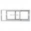 Modern design customized sliding windows door system Double glass hurricane impact aluminium sliding window