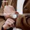 SINOBI Gentlemen Granny Chic Watches Multi color Classic Watch Father's Gift Hand watch Genuine Leather Wristwatch  Montre