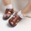 Summer Baby Boy Shoes Kids Beach Sandals for Boys Soft Leather Bottom Non-Slip Closed Toe Safty Shoes Children Shoes