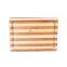 Bamboo Cutting Board for Kitchen Chopping Boards with Juice Wells