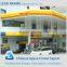 Safely easy installation stainless steel structure gas station canopy
