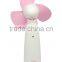 plastic battery operated mini fan for kids