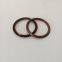 Custom-made v-type fluorine rubber seal ring, combination sealing heat and acid resistant rubber ring, molded parts