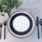 European-Style Ceramic Plate Set Hotel Western Food Steak Pasta Plate Multi-Layer Cake Plate Rack Coffee Cup