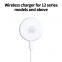 2024 New Product Built-in Line PD22.5W Fast Charging Wireless Charger Power Bank 10000mah 15W Wireless Fast Charging Station