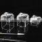 Unique Solid Acrylic block Pen Holder Clear Acrylic Pen Holder