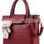 fashion hand bag ECO-friendly pu ladies fancy bag