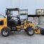 Europe Popular Mini Loader Wolf Loader HZM811 With Cabin And Wide Tires