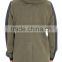 2016 New Style Mens Olive Leather Sleeves Hooded Coats