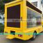 Mobile 4x2 outdoor led display advertising truck sale in Brazil, outdoor led advertising screen price
