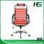 Ergonomic comfortable elastic office chair with headrest