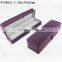 W1066LS Classic Suede Luxury Gift Wood Jewelry Box for Bracelet Chain