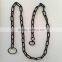 black decorative chain