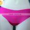 2015 Hot Sale Sexy Ladies Thong Rose Red Color New Design Panty for Adult