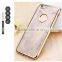 TPU Jade Plating Silicone Protective Case for iPhone 6