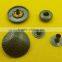 Zinc alloy metal cap snap fastener button for jacket -- MA1293