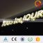 Alibaba Express Outdoor LED Front-lit Letters brand name Shop Signage