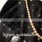 free shippining 2015 girls vintage style lace dress black and white princess skirt long sleeve princess dress100-140cm