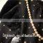 2015 lastest dress designs for kids velvet dress black and white vintage princess skirt long sleeve princess dress100-140cm