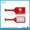 Hot selling plastic PVC personalized luggage tags made in China                        
                                                Quality Choice