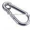 8mm STAINLESS STEEL SNAP HOOK WITH EYELET DIN 5299 FORM A