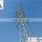 Electric transmission line steel tower