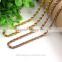 Alibaba Byzantine Stainless Steel Chain Necklace & 18k Gold Bracelet tribal necklace for Men Jewelry