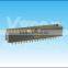 Dongguan ISO certificate 2.54mm pitch two rows 180 degree box header
