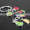 Fashion Fruit Pattern Zinc Alloy Key Chain Wedding Favors