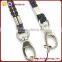 Deluxe Durable Leather Necklace Lanyard for Camera ID badge holder, Key fob Cell Phone, Key, USB,