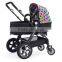 High Quality New Version EN1888/ASTM Baby Stroller 3 in 1 with big wheels