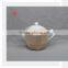 Home Decoration Khaki Color Clay Ceramic Tea Set