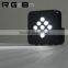 2015 Built-in Li-ion battery & wireless super slim 9*3W RGB 3 IN 1 led Mini flat par can stage par light