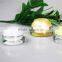 domed shape cosmetic acrylic power jar