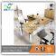 one-seating luxury simple melamine design ergonomic work desk KD-01